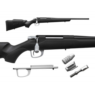 Скоба УСМ Atlasworxs для Tikka T3x Silver