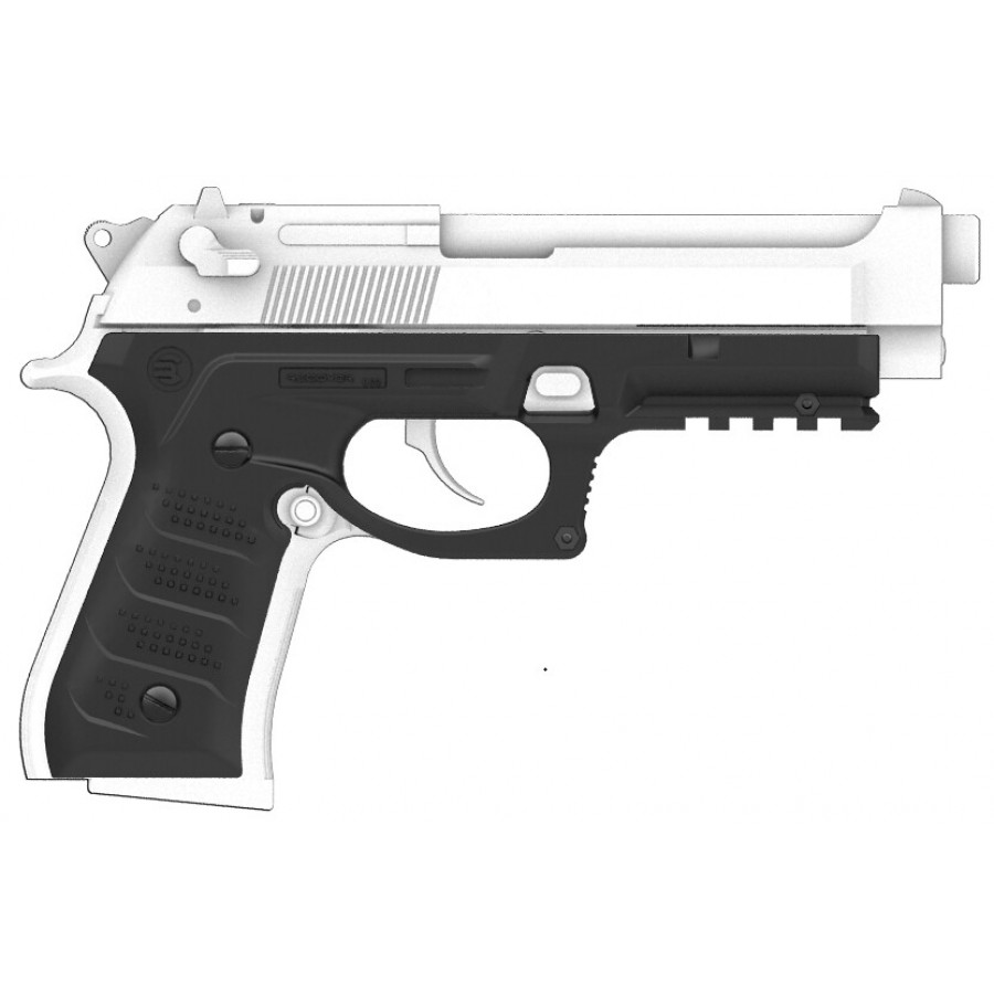 BC2-01 Корпус з планкою Пікатінні Recover Tactical для Beretta 92