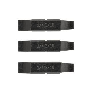 Набір Leatherman з трьох двосторонніх біт з плоскими викрутками 1/4 "& 3/16"