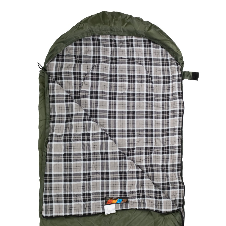 Спальний мішок Tramp Ember+ Regular лівий UTRS-063R-olive-L