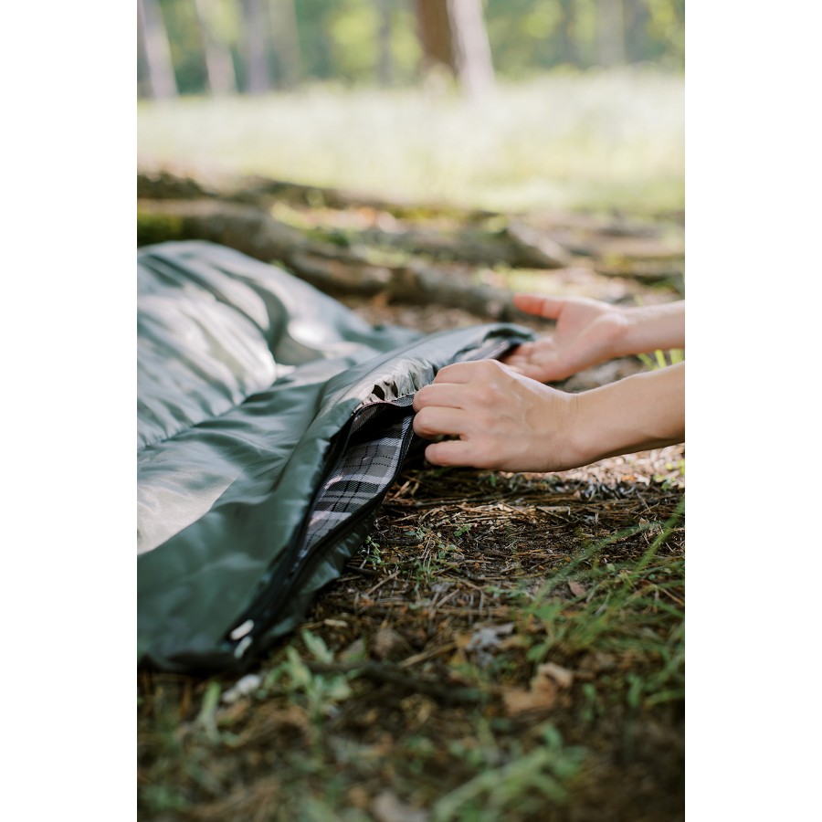 Спальний мішок Tramp Ember+ Regular правий UTRS-063R-olive-R