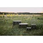Стіл Tribe Camp Table Low пластиковий T-EF-0003-olive