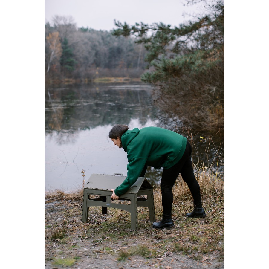 Стіл Tribe Camp Table Low пластиковий T-EF-0003-olive