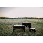 Стіл Tribe Camp Table Low пластиковий T-EF-0003-black