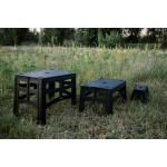 Стіл Tribe Camp Table Low пластиковий T-EF-0003-black