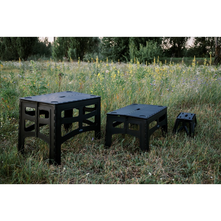 Стіл Tribe Camp Table Low пластиковий T-EF-0003-black