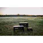 Стіл Tribe Camp Table Low пластиковий T-EF-0003-black