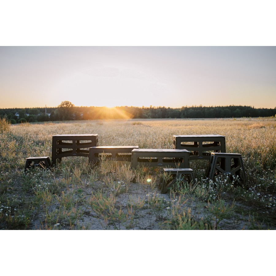 Стіл Tribe Camp Table Low пластиковий T-EF-0003-black