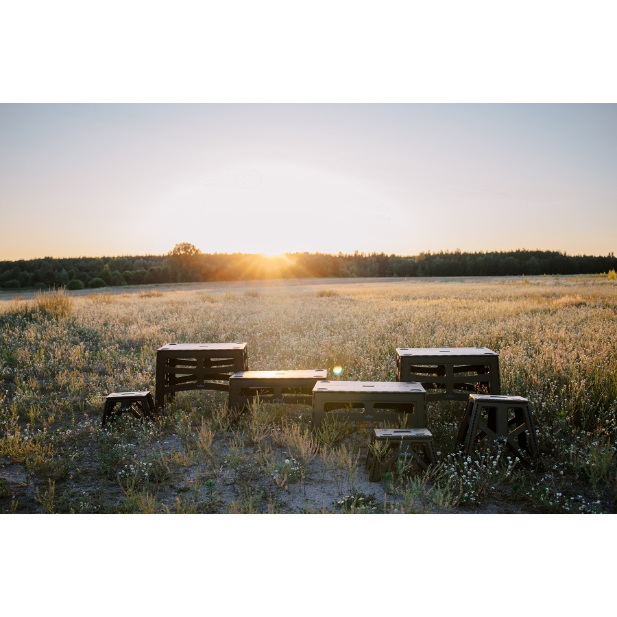 Стіл Tribe Camp Table Low пластиковий T-EF-0003-black