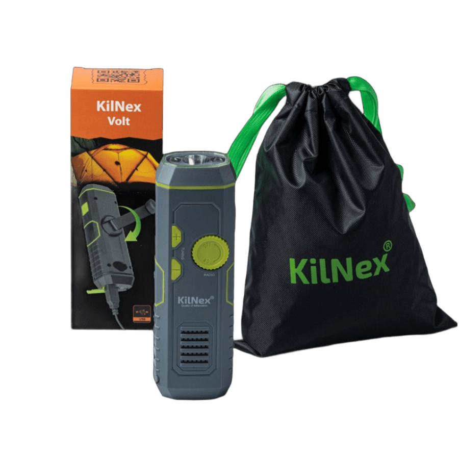 Ліхтар ручний Kilnex Volt з ручним генератором