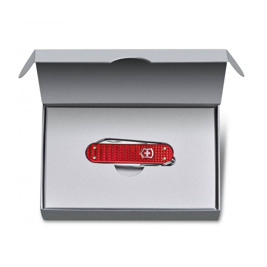 Ніж Victorinox Classic SD Precious Alox Iconic Red