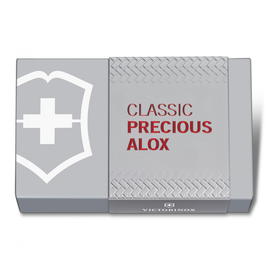 Ніж Victorinox Classic SD Precious Alox Iconic Red