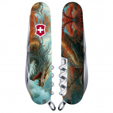 Ніж Victorinox Swiss Army Huntsman Zodiac Бойовий дракон