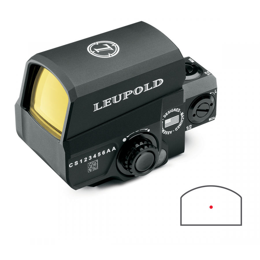 Комплект приціл приціл Leupold D-EVO 6x20mm + Leupold LCO Red Dot