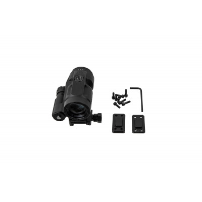 Збільшувач Sig Optics 3Х JULIET3-MICRO 3X22MM, PUSH-BUTTON MOUNT WITH SPACERS, BLACK