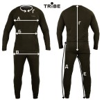 Термобілизна чоловіча Tribe Microfleece (футболка+штани) T-KA-0015-olive, T-KA-0015-olive-S