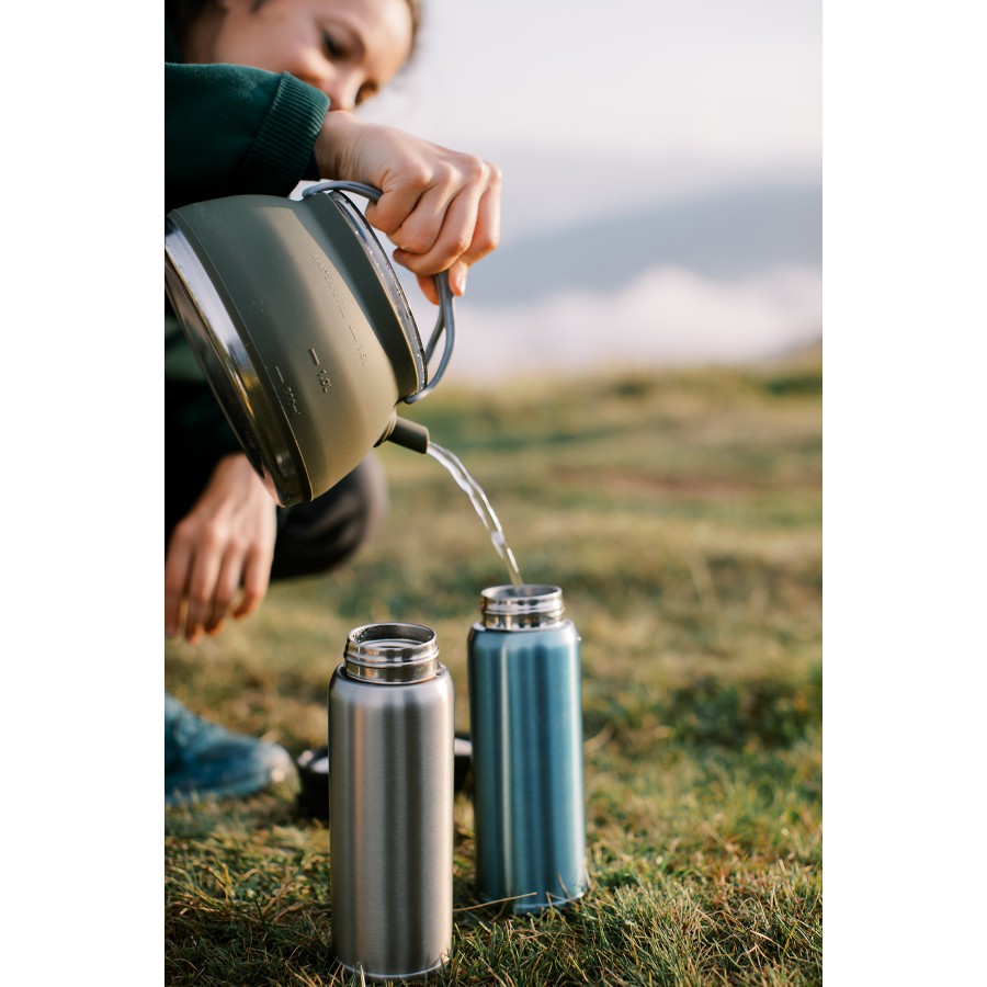 Чайник Tribe Collapsible Kettle 1,5 л силіконовий T-FF-0026, olive