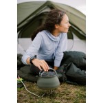 Чайник Tribe Collapsible Kettle 1,5 л силіконовий T-FF-0026, olive