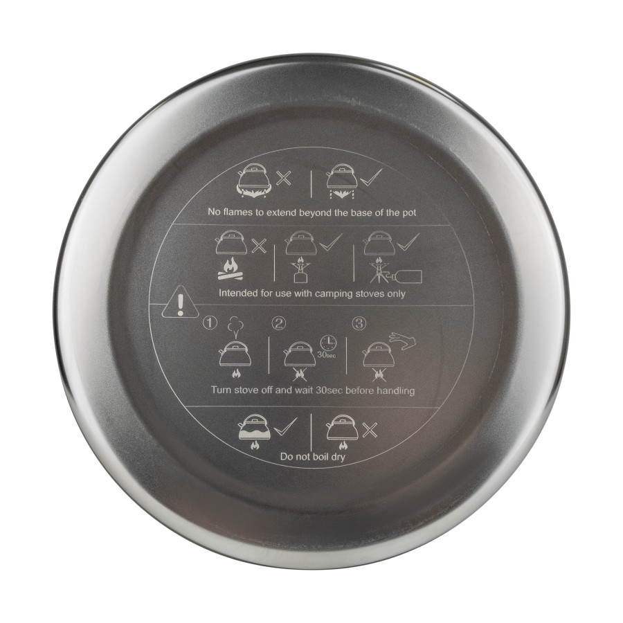 Чайник Tribe Collapsible Kettle 1,5 л силіконовий T-FF-0026, olive