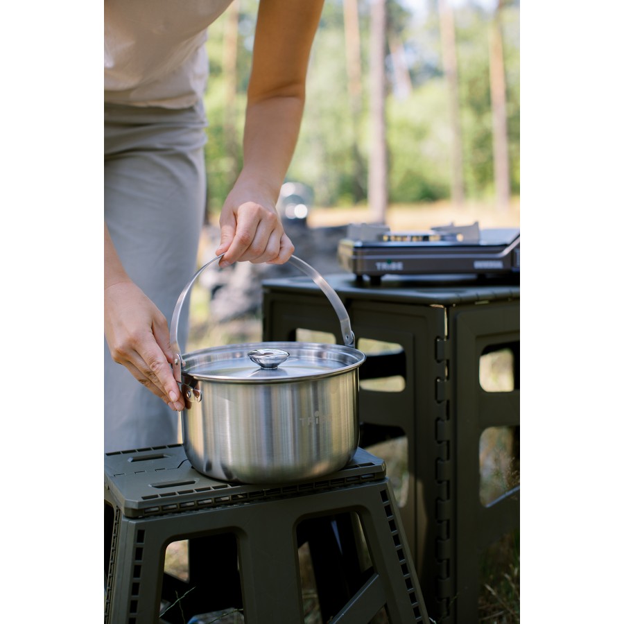 Казанок Tribe Family Pot 3,5 л сталевий T-FH-0005-metal