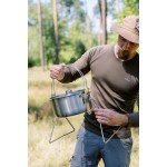 Казанок Tribe Fire Pot 5,4 л сталевий T-FH-0006-metal