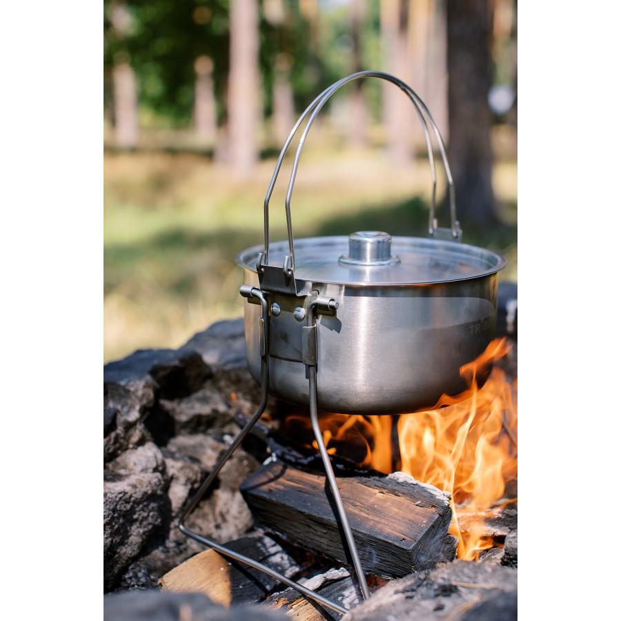 Казанок Tribe Fire Pot 5,4 л сталевий T-FH-0006-metal