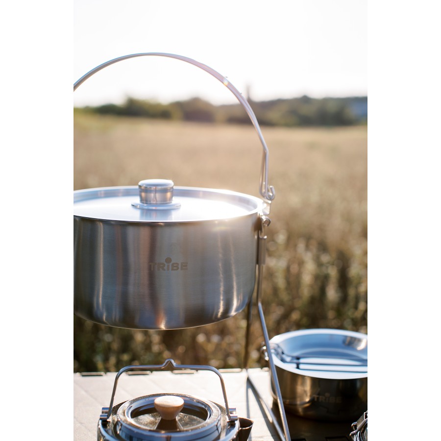 Казанок Tribe Fire Pot 5,4 л сталевий T-FH-0006-metal