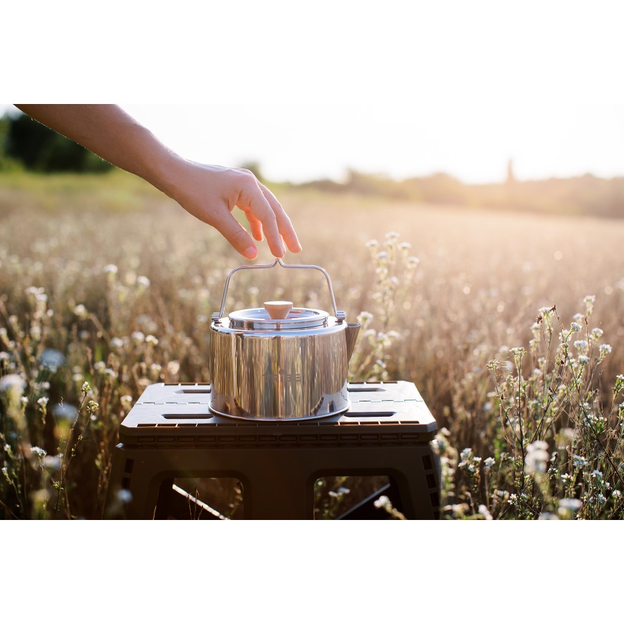Чайник Tribe Kettle 1,2 л сталевий T-FI-0010-metal