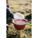 Каструля Tribe Collapsible Pot 2,5 л силіконова T-FF-0025, brown