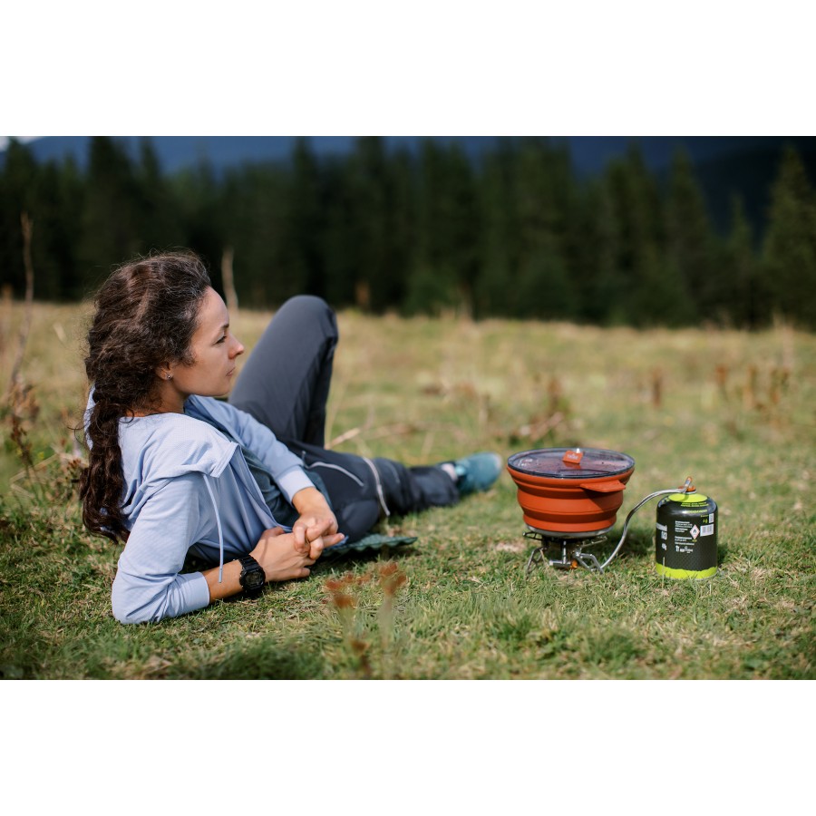 Каструля Tribe Collapsible Pot 2,5 л силіконова T-FF-0025, brown