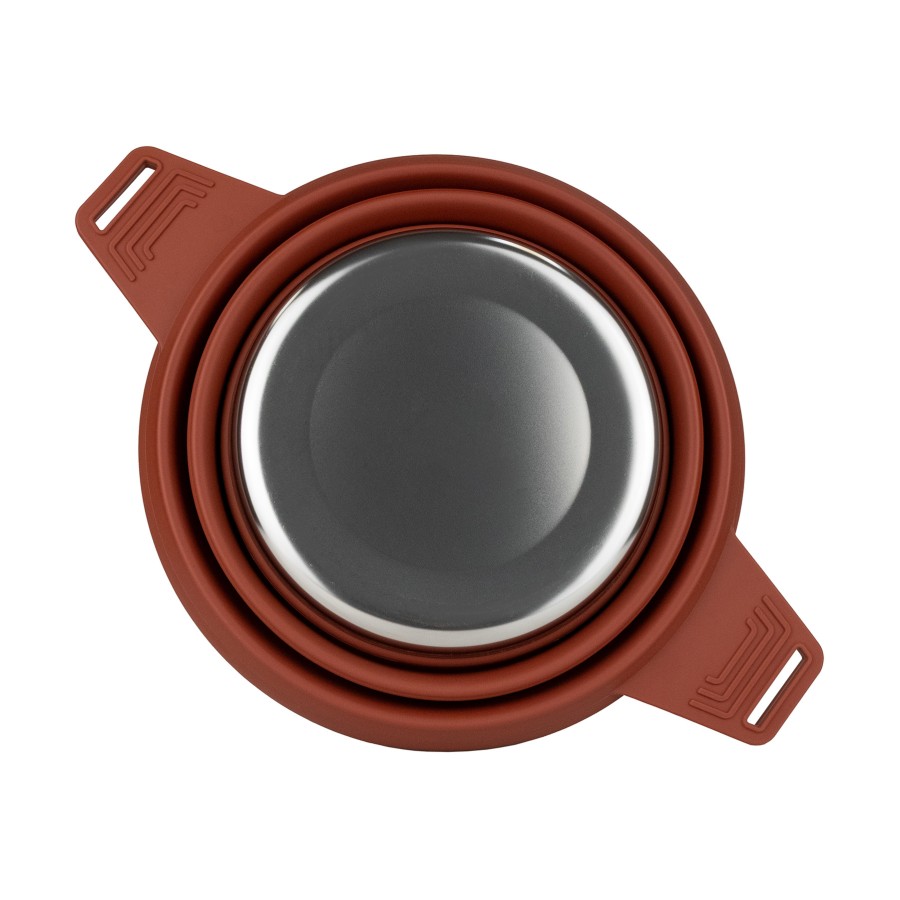 Каструля Tribe Collapsible Pot 2,5 л силіконова T-FF-0025, brown