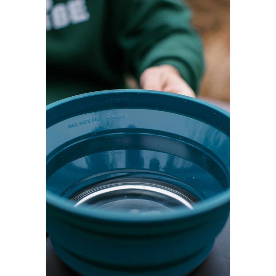 Каструля Tribe Collapsible Pot 2,5 л силіконова T-FF-0025, ocean