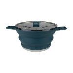 Каструля Tribe Collapsible Pot 2,5 л силіконова T-FF-0025, ocean