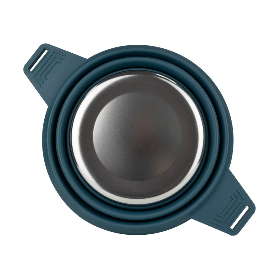 Каструля Tribe Collapsible Pot 2,5 л силіконова T-FF-0025, ocean