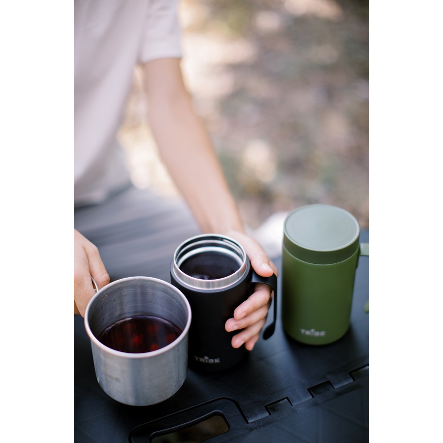 Чашка-термос Tribe Adventure Mug 450 мл T-FA-0032, olive