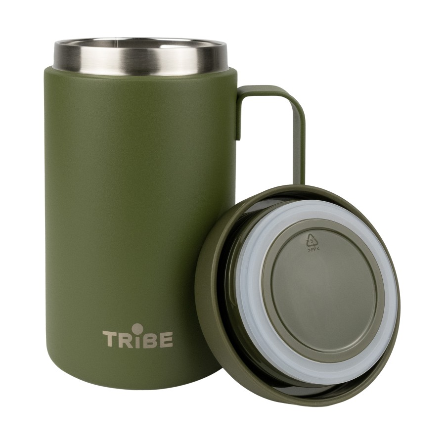 Чашка-термос Tribe Adventure Mug 450 мл T-FA-0032, olive