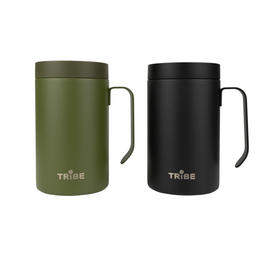 Чашка-термос Tribe Adventure Mug 450 мл T-FA-0032, olive