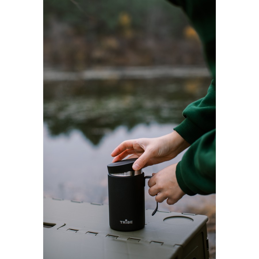 Чашка-термос Tribe Adventure Mug 450 мл T-FA-0032, black