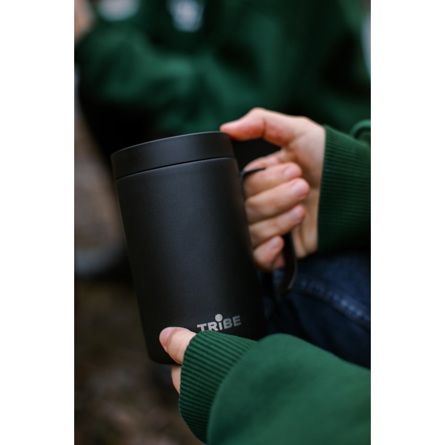 Чашка-термос Tribe Adventure Mug 450 мл T-FA-0032, black