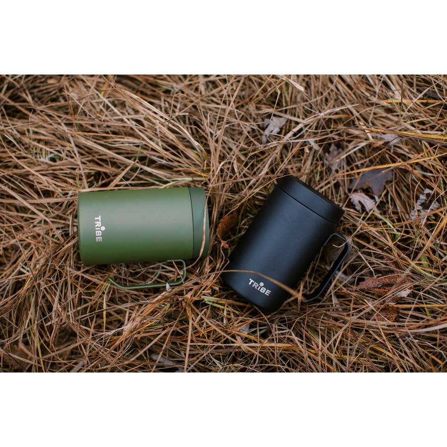 Чашка-термос Tribe Adventure Mug 450 мл T-FA-0032, black