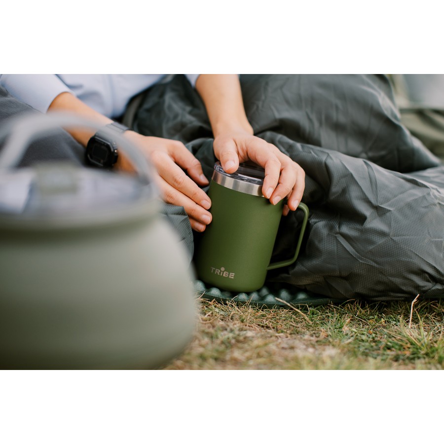 Термочашка Tribe Classic Mug 500 мл T-FA-0033, olive