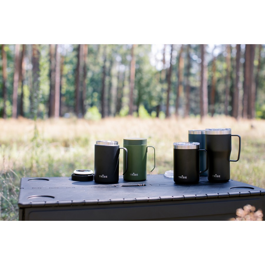 Термочашка Tribe Classic Mug 500 мл T-FA-0033, olive