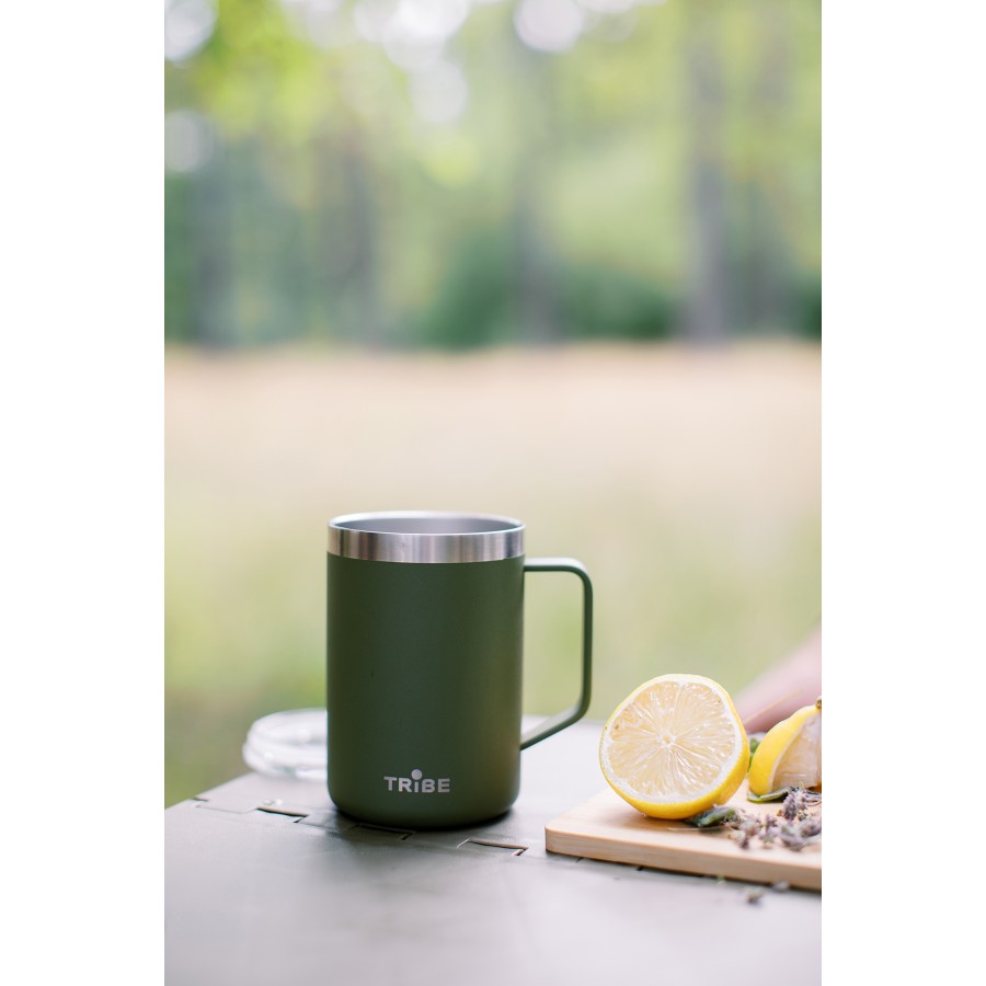 Термочашка Tribe Classic Mug 500 мл T-FA-0033, olive