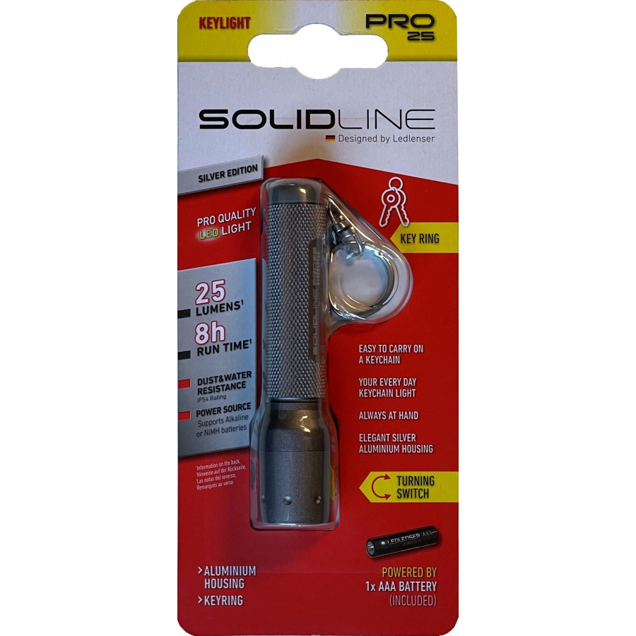 Ліхтар-брелок Solidline SL-Pro25, 25, блістер