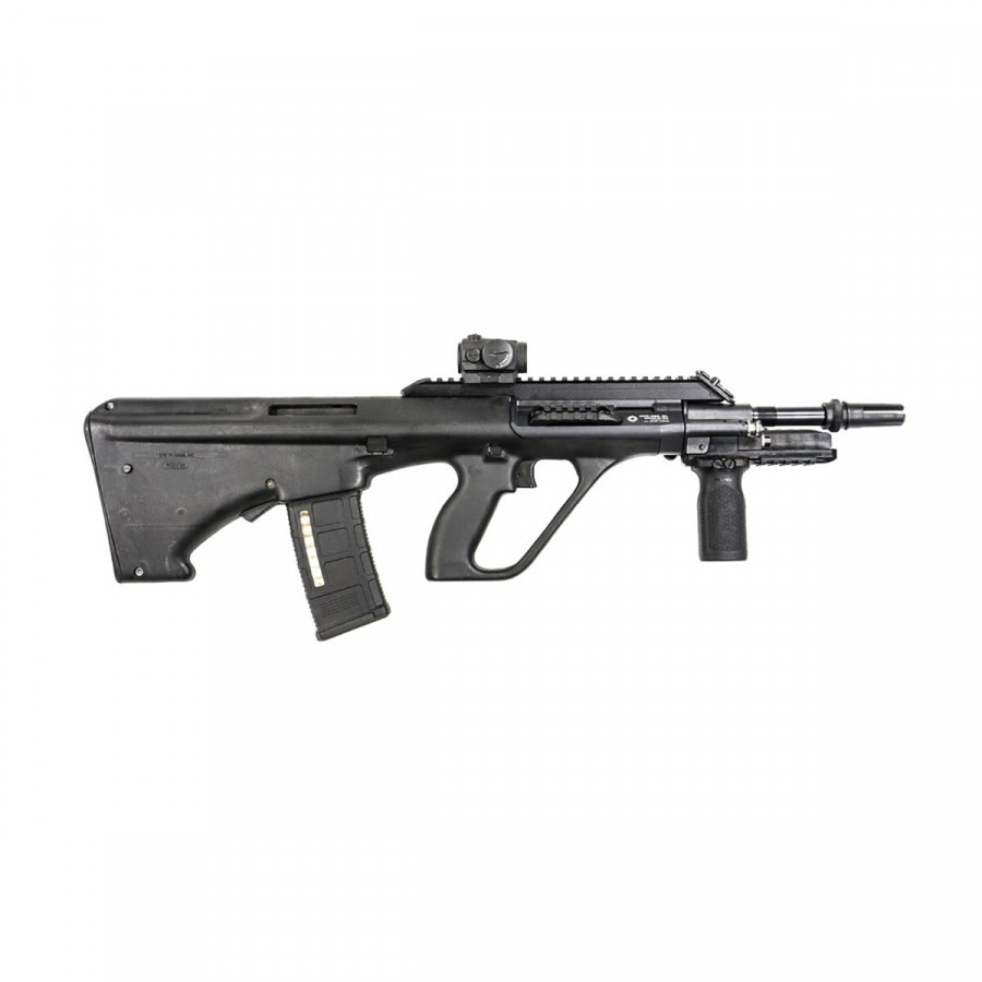 Магазин Magpul чорний PMAG® 30 AUS GEN M3 Window - Steyr® AUG 5.56x45mm Magazine - Black