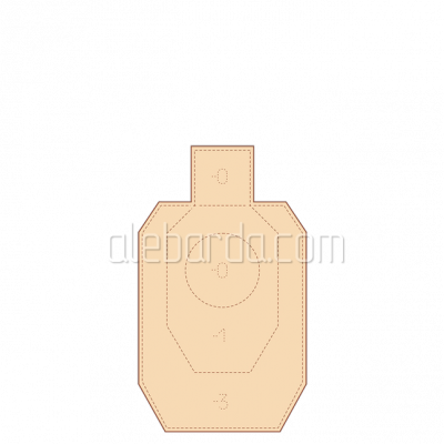 Мішень IDPA міні