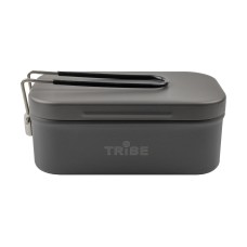 Контейнер для їжі Tribe Lunch Box Alu T-FG-0016-grey