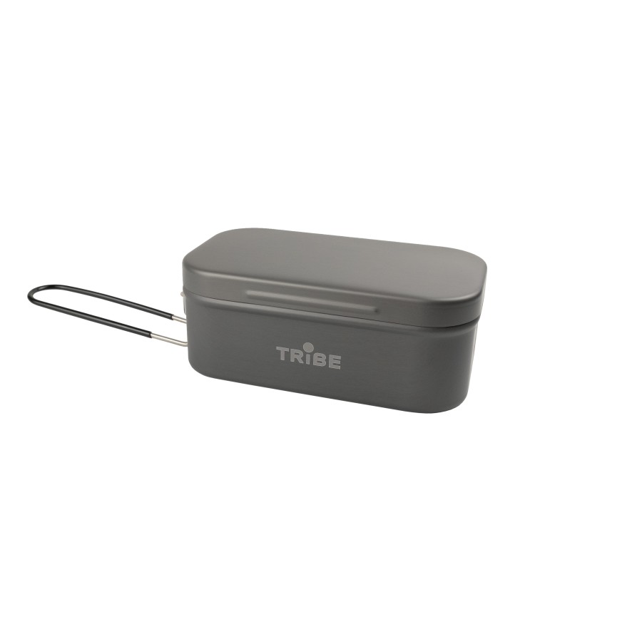 Контейнер для їжі Tribe Lunch Box Alu T-FG-0016-grey