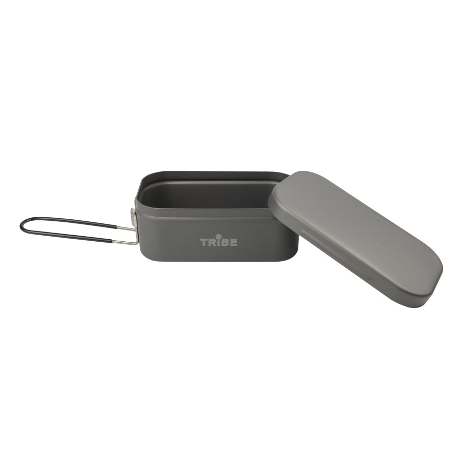 Контейнер для їжі Tribe Lunch Box Alu T-FG-0016-grey