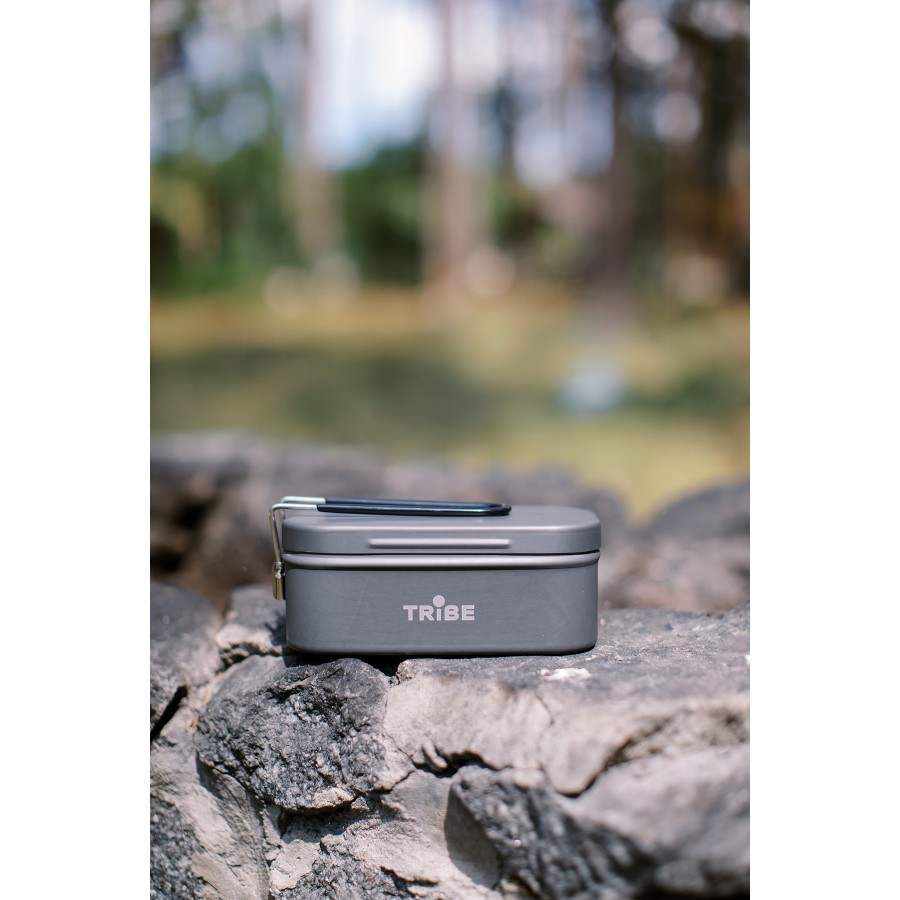 Контейнер для їжі Tribe Lunch Box Alu T-FG-0016-grey